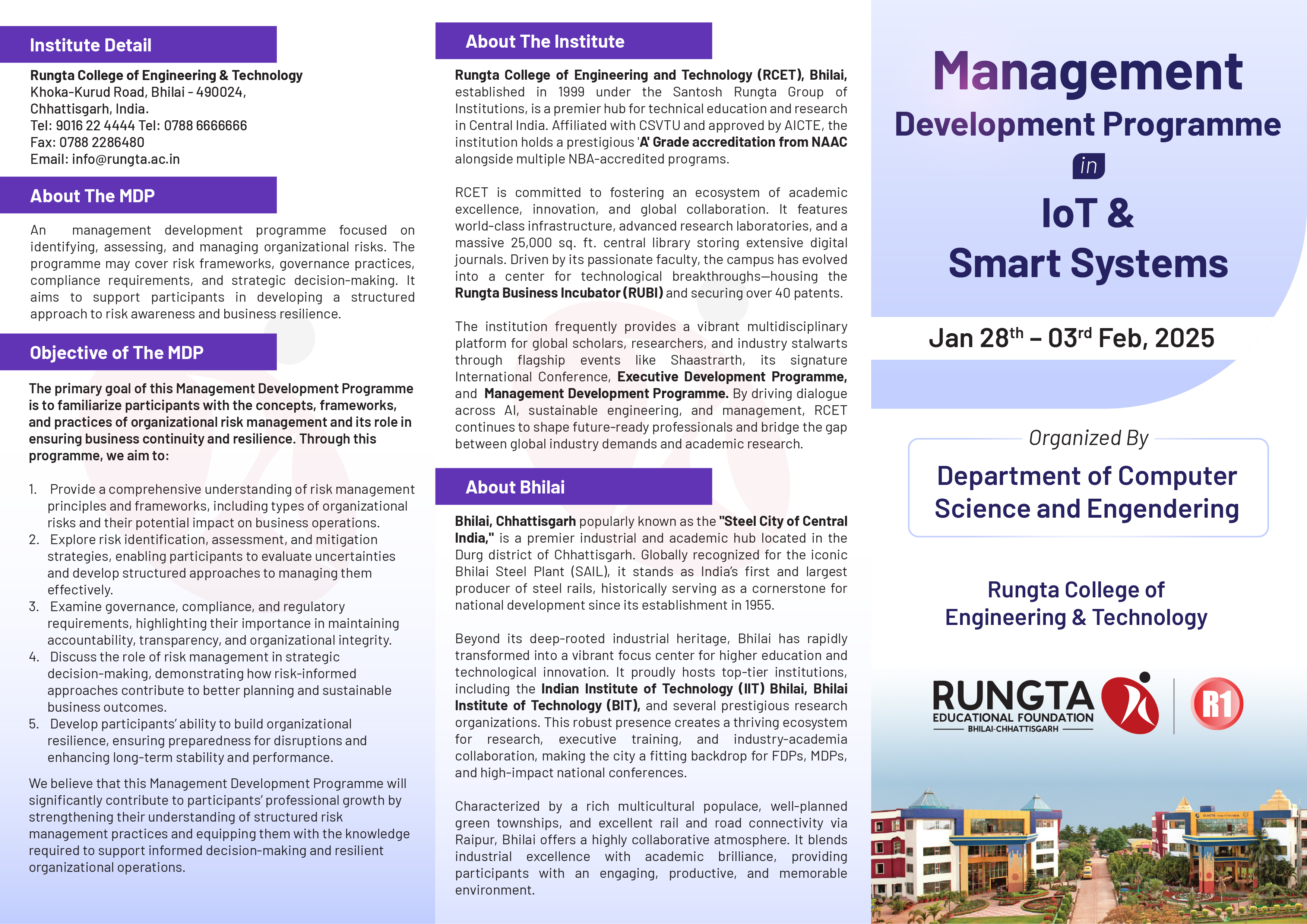 Management Development Program in IoT & Smart Systems